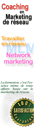 Formation Marketing de Rseau - Les mthodes dans le marketing de rseau